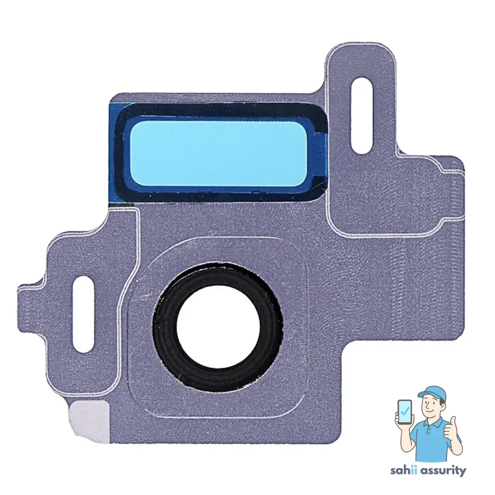 Camera Lens Glass with Frame for Samsung Galaxy S8 Grey thumbnail